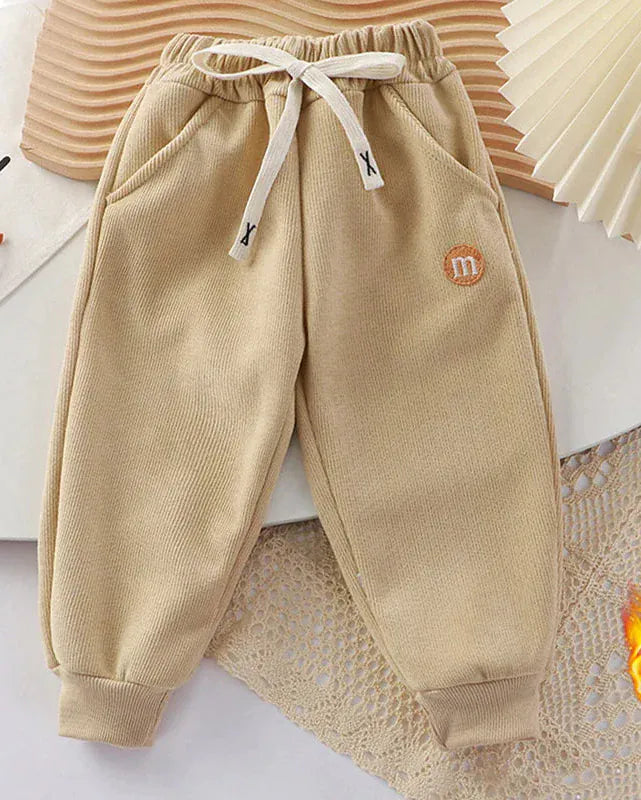 Trendy Kids Apparel Kids Clothing Winter Thick Outer Protective Pants