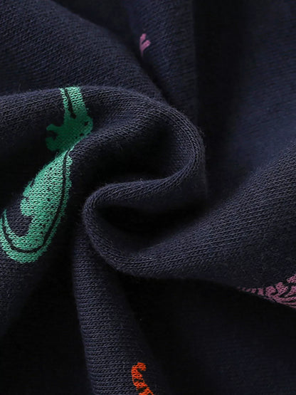 Trendy Kids Apparel US Kids Clothing Children's Animal Print Hooded Zip-Up Top