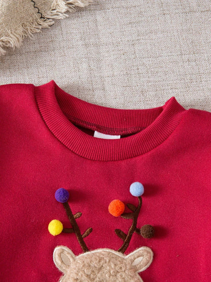 Trendy Kids Apparel US Kids Clothing Children's Christmas Reindeer Set