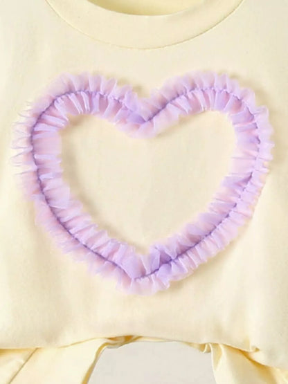 Trendy Kids Apparel US Kids Clothing Children's Flower Long Sleeve Top and Pants Set