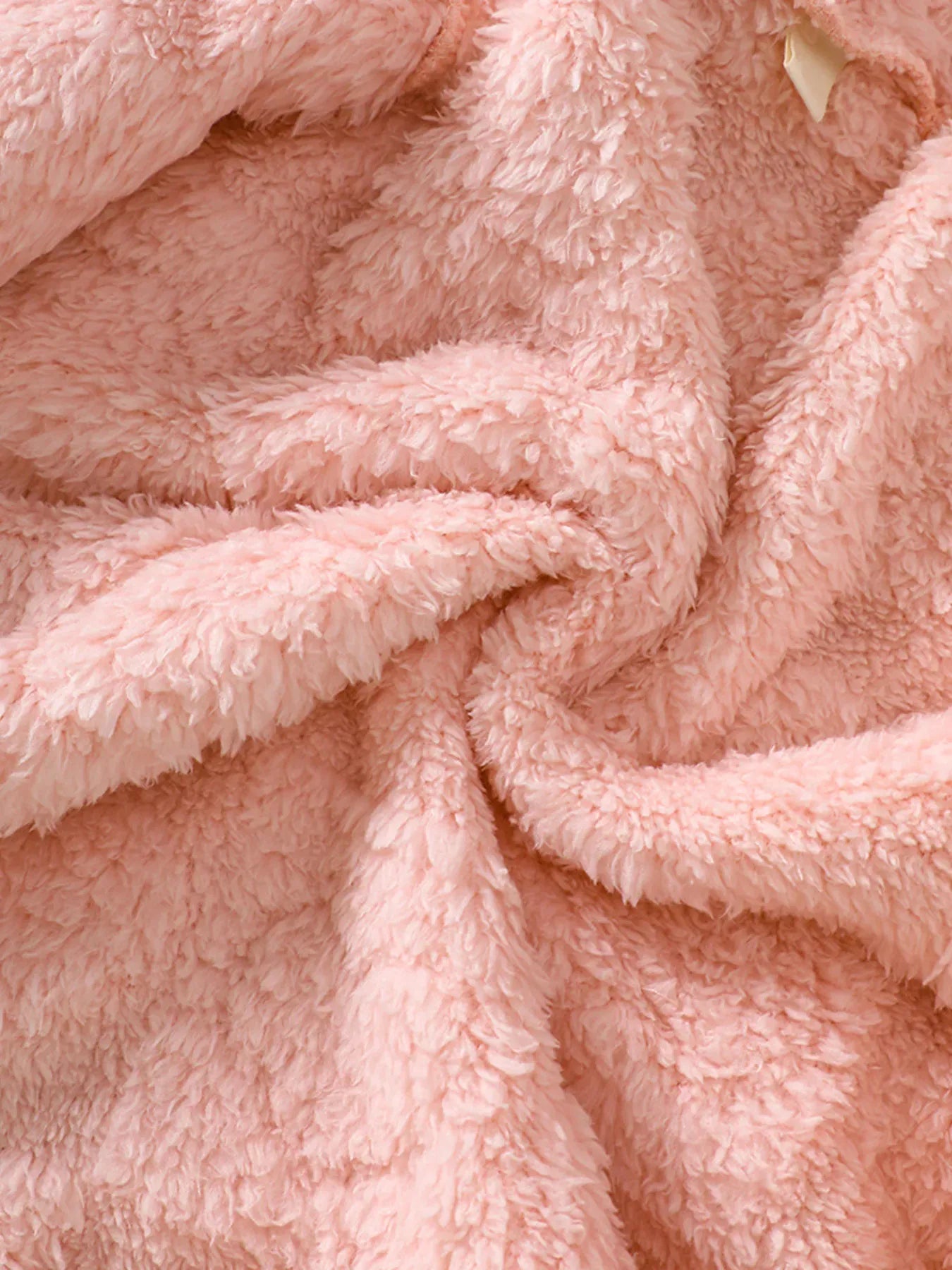 Trendy Kids Apparel US Kids Clothing Children's Heart Pattern Fuzzy Hooded Outerwear