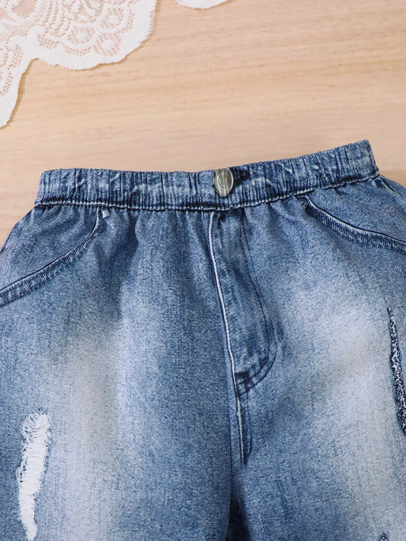 Trendy Kids Apparel US Kids Clothing Children's Star Round Neck Tee and Pants Set