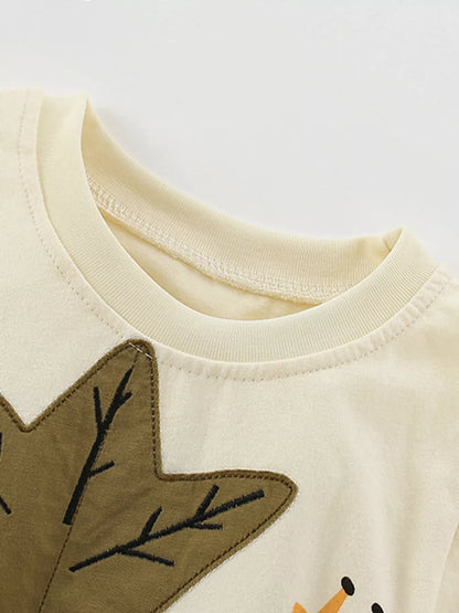 Trendy Kids Apparel US Kids Clothing Children's Tropical Adventure T-Shirt and Shorts Set