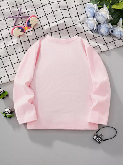 Trendy Kids Apparel US Kids Clothing Girls's Dinosaur Graphic Long Sleeve T-Shirt